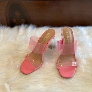 BCBGeneration Vibrant Pink Heels